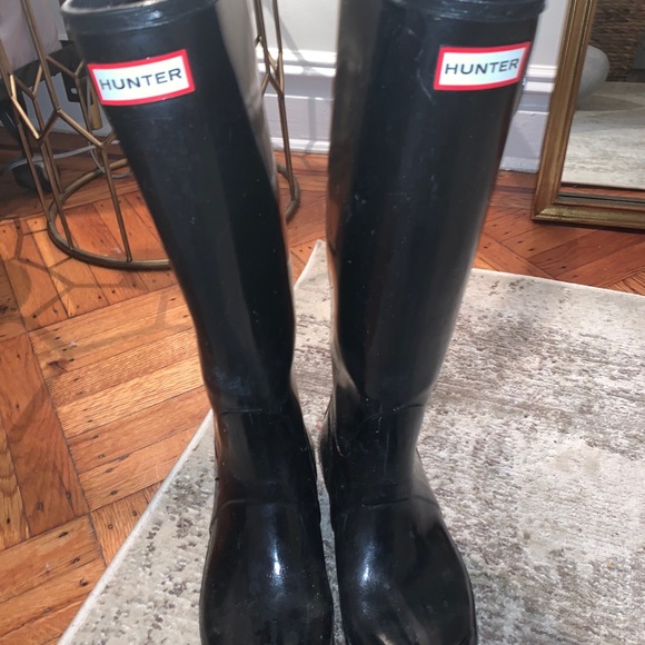 Hunter Shoes - Hunter Gloss Waterproof Rainboot Tall